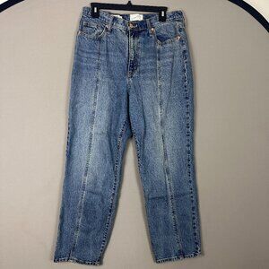Vintage Straight Leg High Waisted Jeans